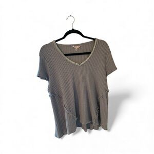 Y2K Juicy Couture Sparkly Waffle Knit With Bling Details